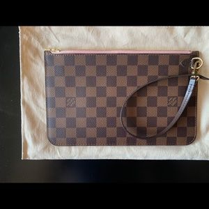 Louis Vuitton Damier Ebene Clutch Wristlet